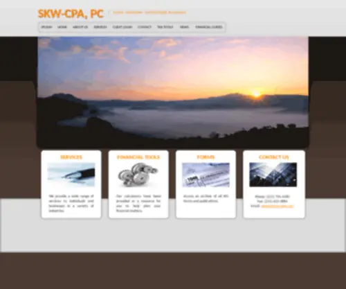 Cpa-SKW.com(SKW-CPA, PC) Screenshot