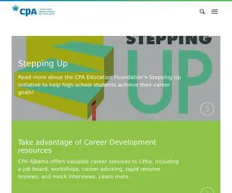 Cpaalberta.ca(CPA) Screenshot
