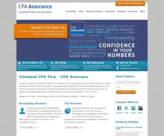 Cpaassurance.com(CPA Assurance) Screenshot