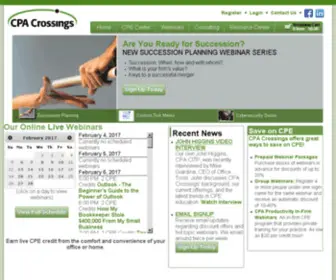 Cpacrossings.com(Cpacrossings) Screenshot