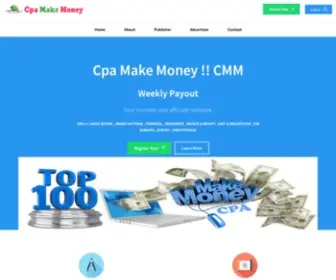 Cpamakemoney.com(Cpamakemoney) Screenshot