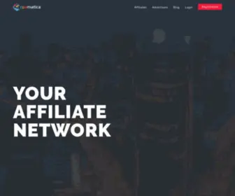 Cpamatica.com(Your best affiliate network 2019) Screenshot