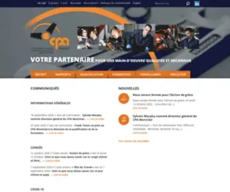 Cpamontreal.ca(CPA Montreal) Screenshot