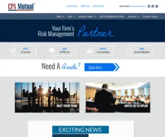 Cpamutual.com(CPA Mutual) Screenshot