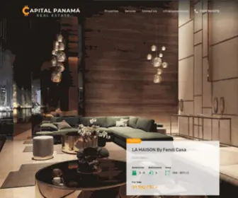 Cpanama.com(Panama Real Estate listings for sale) Screenshot