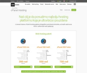 Cpanelhosting.rs(Najbolja web hosting platforma) Screenshot