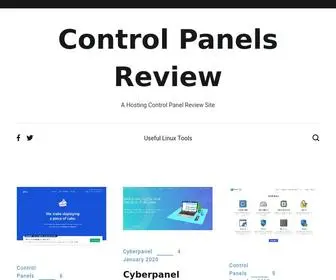 Cpanels.review(Control Panels Review) Screenshot