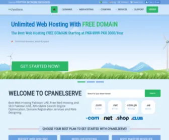 Cpanelserve.com(Cheap Web Hosting) Screenshot