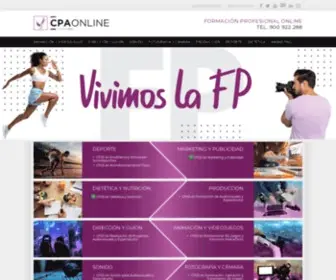 Cpaonline.es(CPA) Screenshot