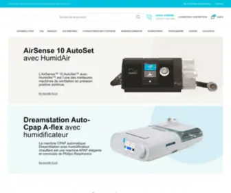 Cpap-Shop.fr(PPC / CPAP Apnée du sommeil) Screenshot