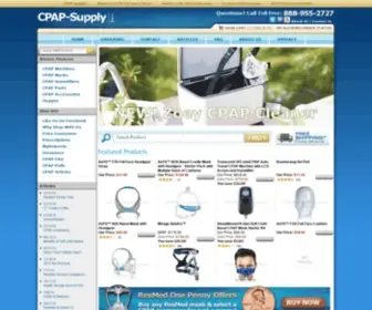 Cpap-Supply.com(CPAP Supplies) Screenshot