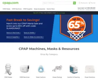 Cpap.com(CPAP Supplies) Screenshot