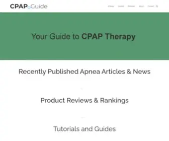 Cpap.guide(Beginners Guide to CPAP Machines) Screenshot