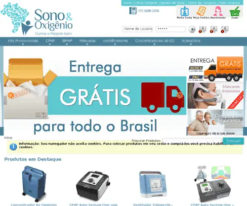 Cpapmax.com.br(CPAPs e máscaras com os melhores preços) Screenshot