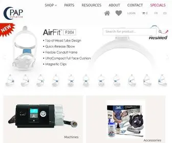 Cpapoutlet.ca(CPAP Outlet) Screenshot