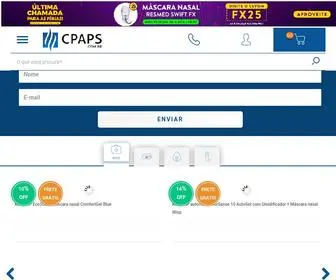 Cpaps.com.br(CPAP, BiPAP e M) Screenshot