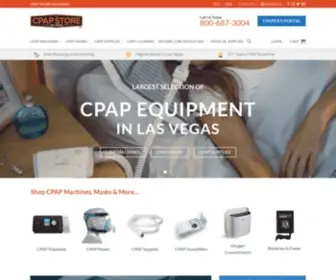 Cpapstorelasvegas.com(CPAP Store Las Vegas) Screenshot