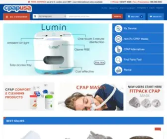 Cpapusa.com(CPAP Supplies) Screenshot