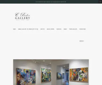 Cparkergallery.com(Parker Gallery) Screenshot