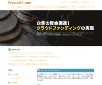 Cparrotiseart.com(企業の資金調達として活用されているクラウドファンディングの実態) Screenshot