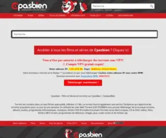 Cpasbien-Torrents.org(CpasBien) Screenshot