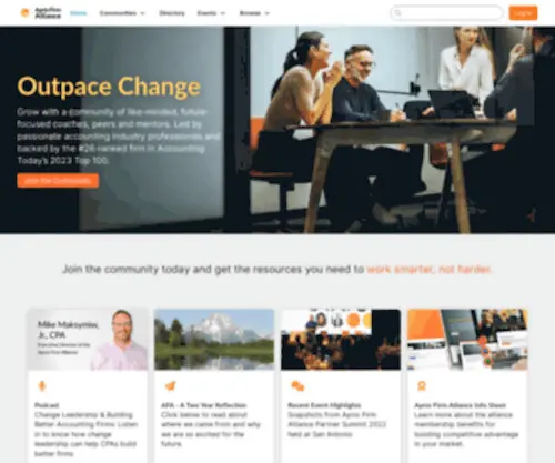 Cpasnet.com(CPAsNET) Screenshot