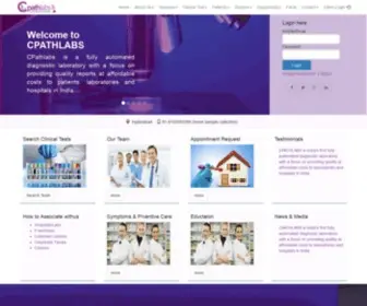 Cpathlabs.com(Clinical) Screenshot