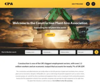 Cpa.uk.net(Construction Plant) Screenshot