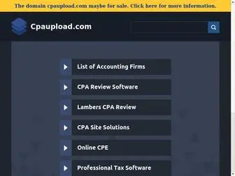 Cpaupload.com(Cpaupload) Screenshot