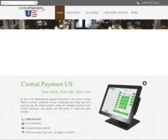 Cpayus.com(Central Payment US) Screenshot