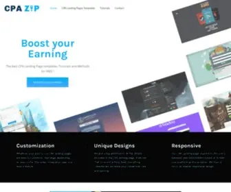 Cpazip.com(CPA Zip) Screenshot