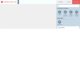 Cpbebank.com.kh(Cambodian Public Bank) Screenshot