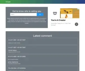 Cpcaller.com(Phone Number Finder) Screenshot