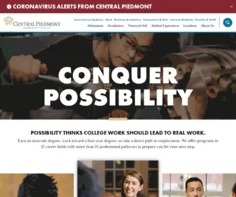 CPCC.edu(Central Piedmont) Screenshot