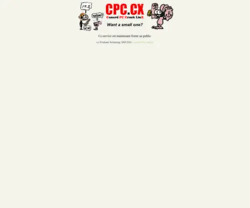 CPC.cx(Links (URL)) Screenshot