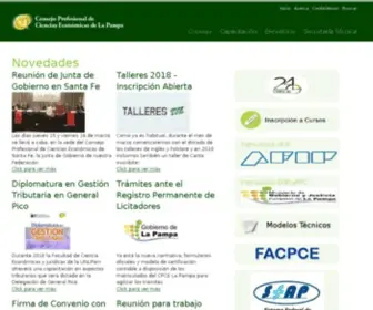 Cpcelapampa.org.ar(Consejo) Screenshot