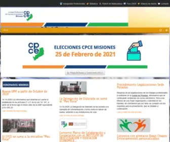 Cpcemnes.org.ar(Inicio) Screenshot