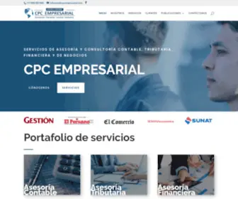 Cpcempresarial.com(CPC Empresarial) Screenshot