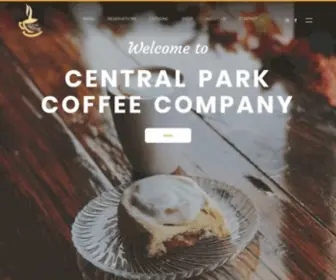 Cpcoffeeco.com(Central Park Coffee Company) Screenshot