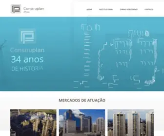 Cpconstruplan.com.br(Construtora CP Construplan) Screenshot