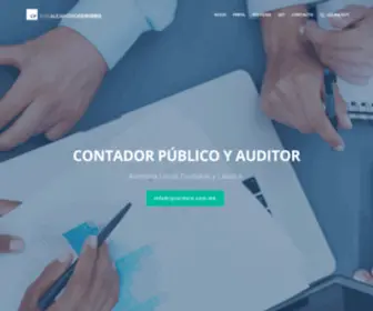 Cpcordero.com.mx(Contador Público y Auditor) Screenshot
