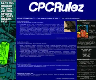 CPcrulez.fr(AMSTRAD CPC) Screenshot