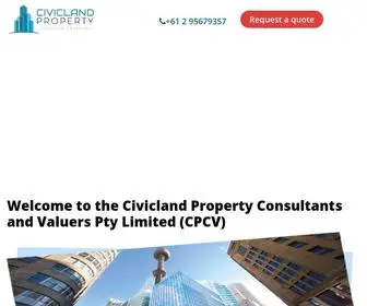 CPCV.com.au(Property Valuation Sydney) Screenshot