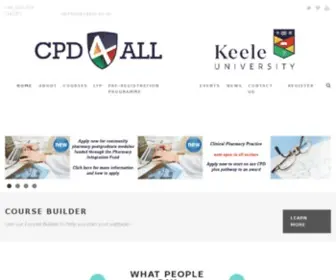 CPD4ALL.co.uk(CPD4ALL) Screenshot