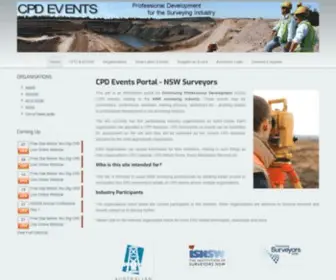 Cpdevents.com.au(CPD Events) Screenshot