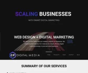 Cpdigitalmedia.com.au(Digital Marketing) Screenshot