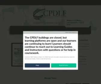 CPDLF.org(Central PA Digital Learning Foundation serves K) Screenshot