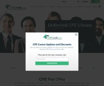 Cpecredit.com(CPE) Screenshot