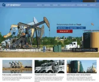 Cpenergy.com(CP Energy) Screenshot