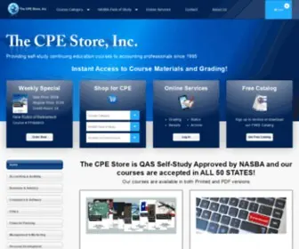 Cpestore.com(The CPE Store) Screenshot